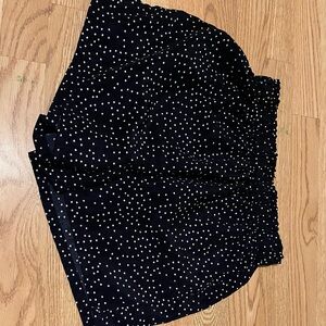 Black Polka Dot Shorts